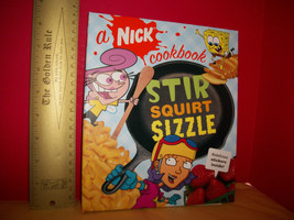 SpongeBob Cookbook Fairly Odd Parents Stir Squirt Sizzle Nickelodeon Cook Book - £9.86 GBP