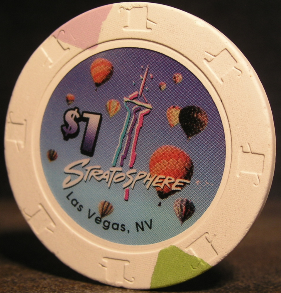 $1.00 Casino Chip From: "The Stratosphere Casino"- (sku#2694) - $4.99