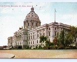 State Capitol Building Micah Applied St Paul Minnesota MN 1914 DB Postca... - $4.22