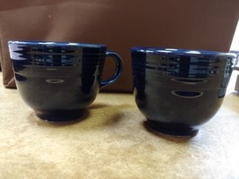 Fiesta ware tea cups 2 colbolt blue available - no stamp - Sold separately - $2.99