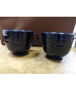 Fiesta ware tea cups 2 colbolt blue available - no stamp - Sold separately - $2.99