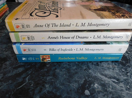 L M Montgomery lot of 4 Green Gables Series General Fiction Paperbacks - £6.38 GBP