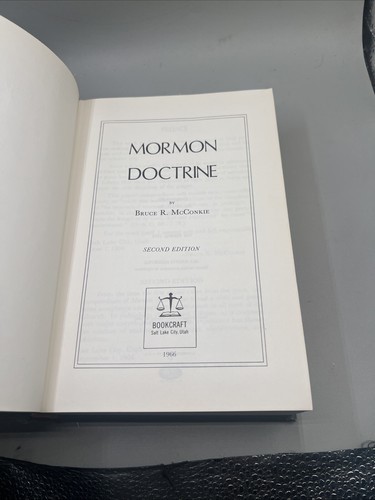 Mormon Doctrine by Bruce R. McConkie (1974, 13th. printing Hardcover) LDS Item image 7