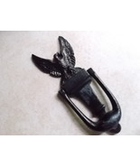 Eagle Door Knocker in Black Wrought Iron - $20.00