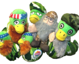 DUCK DYNASTY PLUSH LOT OF 6 UNCLE SI WILLIE STUFFED ANIMALS 6&quot; TO 10&quot; CH... - $22.50