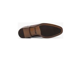 Men's Stacy Adams Kalvin Plain Toe Oxford Shoes Leather Burgundy 25571-601 image 4