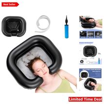 Compact Portable Shampoo Sink - Easy Inflation and Cleaning for Caregivers - $53.41