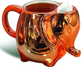 Elephant Mug 15oz With A Little Pocket For Your Teabag Or For Cookies Wi... - £14.15 GBP