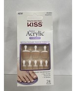 Kiss Salon Acrylic French Glue On Toenails #80360 KSAT01 Revolutionary - $9.85 CAD