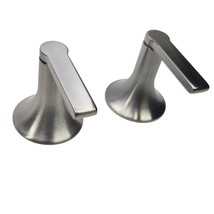 Signature Hardware SHLZWSLEVZBN Lentz Lever Handle Only - Brushed Nickel - €27,92 EUR