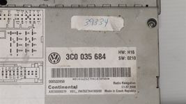 Volkswagen Golf Jetta CC EOS CD Satellite Player Radio Stereo 3co-035-684 image 4