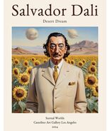 Generic SALVADOR DALI DESERT DREAM - DALI STYLE SURREAL WORLDS POSTER - ... - $19.00+