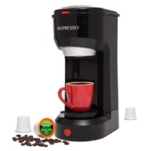 Mixpresso 2 in 1 Coffee Brewer, Single Serve Coffee Maker K Cup Compatib... - £59.51 GBP