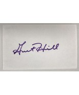 Grant Hill Signed Autographed 3x5 Index Card - Basketball HOF - $569.79 MXN