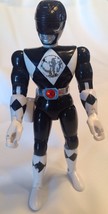 Mighty Morphin Power Rangers 8&quot; Black Ranger &quot;Zach&quot; Action Figure   1993 - £6.34 GBP