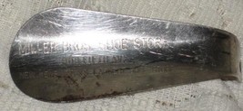 Shoehorn-Miller Bros Store-Pressed Steel-New Kensington PA-1950&#39;s - $9.58 CAD