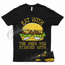 EAT T Shirt to Match 4 Retro Tour Yellow Thunder Lightning Low Mid 1 - $23.08+