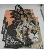 Lot Of (4) Vintage Lion Mutal Of Ohama&#39;s Wild Kingdom 20&quot;X20&quot; Bags - $43.99 CAD