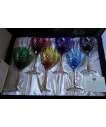 Faberge Odessa  Hock Crystal Wine Glass set of 6 - $1,989.42 CAD