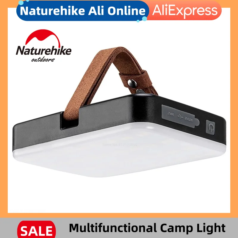 Naturehike Camping Light Outdoor Camp Tent Lamp Ultralight Hiking Tent LED Light - £70.36 GBP