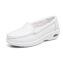 TIMETANG 2021 White Nursing Shoes Women Comfortable Work Shoes Slip On Casual Me - £47.41 GBP