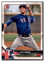 2018 Bowman Cole Ragans Texas Rangers #BP8 Baseball card   VSMP1BOV2 - £1.90 GBP
