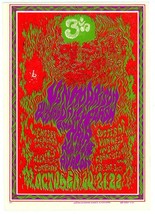 Postcard Handbill 1967 Concert Van Morrison Avalon Wes Wilson Psychedeli... - £23.59 GBP