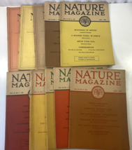 10 Nature Magazine Vintage Issues Animals Science Plants Wildlife Photos Lot 30s - $29.69