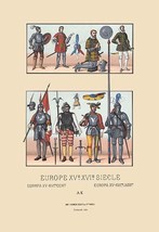 An Assortment of Military Costumes of the Renaissance - $19.97