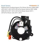 NEW Clock Spring Fits For 2014-2018 Nissan NV SV|4 Cyl 2.0L MR20DE - $55.44 CAD