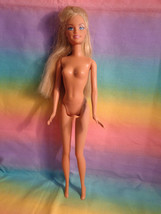 Vintage 1999 Mattel Blonde Hair Barbie Doll Blue Eyes Nude - as is - £4.94 GBP