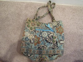 Vera Bradley Purse/Handbag Light Blue Floral Snap | 11&#39;&#39;x10.5&#39;&#39;, 11&#39;&#39; St... - €17,11 EUR