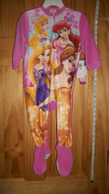 Disney Princess Baby Clothes 12M Princesses Footed Sleepwear PJs Infant Pajamas - £11.22 GBP