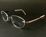 Silhouette Brille Rahmen 5529 II 6760 Momentum Rauchend Blüten Pink 50-1... - $233.39