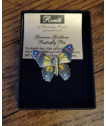 Ronte’ of Beverly Hills Vintage Goldtone Butterfly Pin - $16.71 CAD