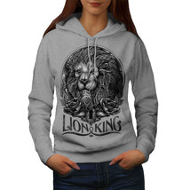 Wellcoda Beast Animal Lion King Womens Hoodie - $41.67