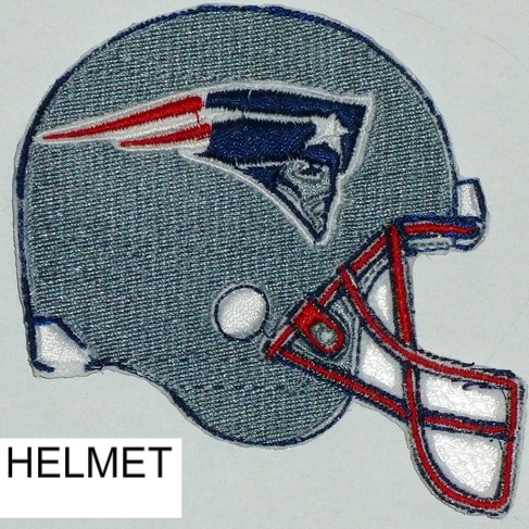 New England Patriots Iron On Patch