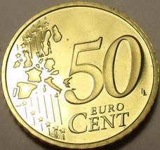 Cameo Proof Germany 2003-G 50 Euro Cents~Karlsruhe Mint~Cameo~Free Shipp... - ₹759.82 INR