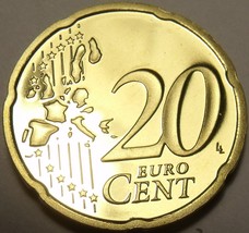 Cameo Proof Germany 2003-G 20 Euro Cents~Karlsruhe Mint~Cameo~Free Shipping~ - £6.23 GBP