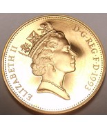 Gem Cameo Proof Great Britain 1993 Penny~Only 100,000 Minted~Free Shipping - £6.65 GBP
