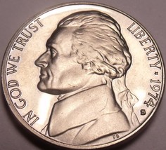United States Proof 1974-S Jefferson Nickel~We Have Jeffersons~Free Ship... - $4.60