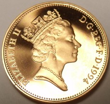 Cameo Proof Great Britain 1994 Penny~See Our Store For UK Proofs~Free Sh... - $8.22
