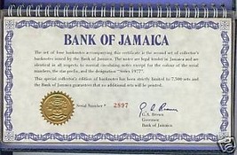 Incredibly Rare Double Set Of Jamaica Notes 1 Of A Kind~Free Shipping - £311.62 GBP