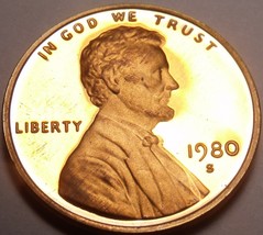 United States Proof 1980-S Lincoln Cent~See All Our Lincoln Proofs~Free Shipping - £3.05 GBP