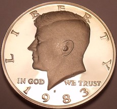 United States Proof 1983-S John F. Kennedy Half Dollar~Free Shipping - $8.91