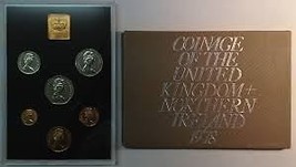Great Britain Original 1978 Complete Six Coin Poof Set~Free Shipping - £19.46 GBP