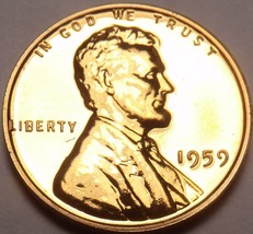 United States Proof 1959 Cent~1st Memorial Proof Coin~Free Shipping - £6.38 GBP