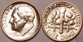 1984 P Brilliant Uncirculated Roosevelt Dime~Free Ship~ - £2.14 GBP