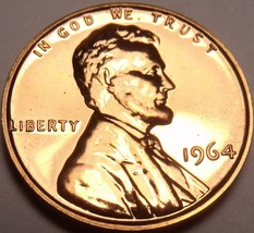 United States Proof 1964 Cent~Fantastic~Free Shipping~See Our Proof Coins~ - £4.09 GBP