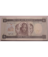 Gem Unc Pack Of 50 African State Of Eritrea 1997 1 Nafka Notes~Free Ship... - £21.93 GBP